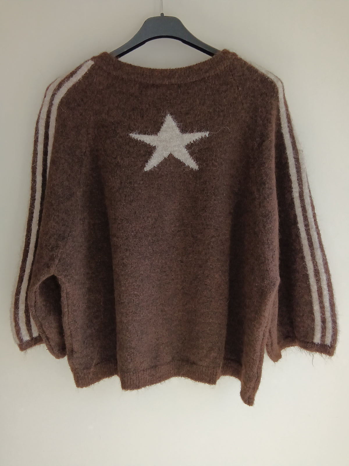 GILET STAR - Chocolat