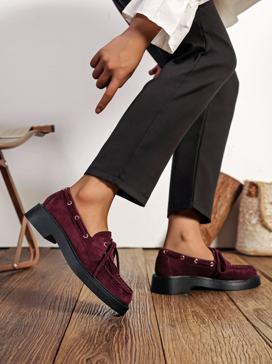 MOCASSINS Bordeaux