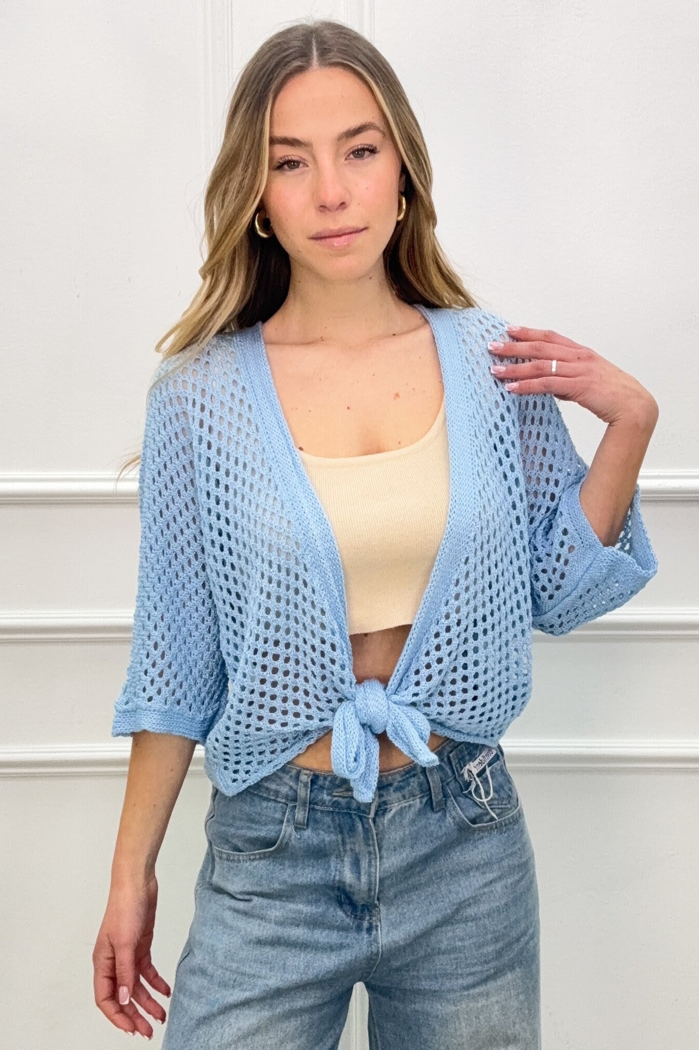 GILET CROCHET - 2 couleurs