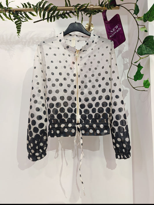 BOMBER POIS - Noir