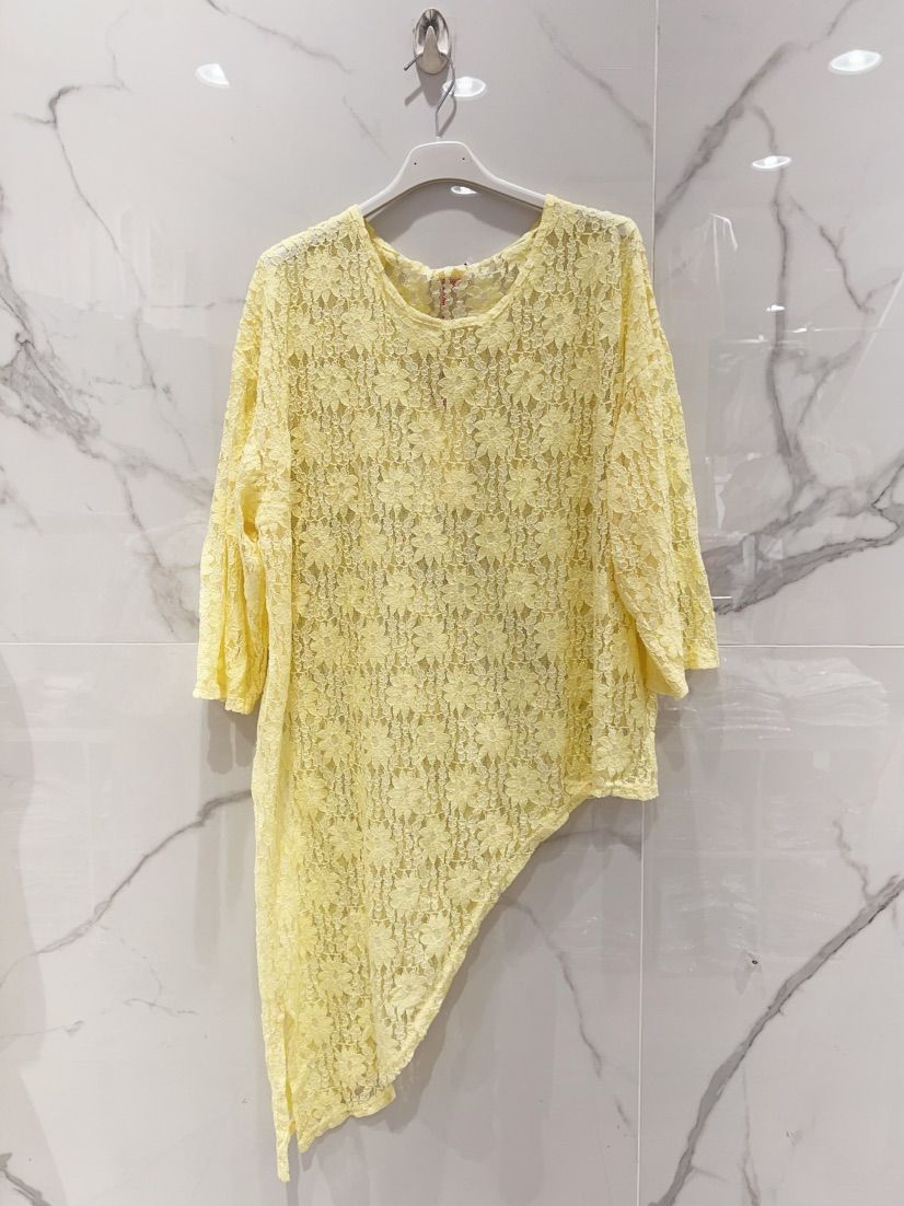 BLOUSE DENTELLE - 3 couleurs