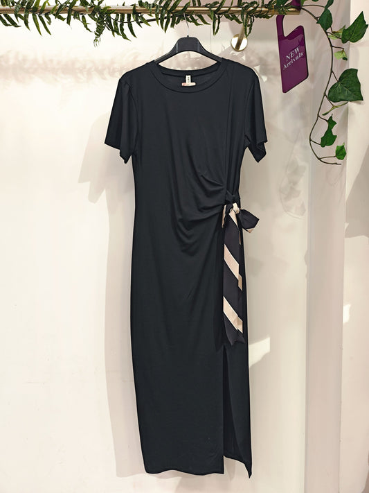 ROBE NOEUD - Noir