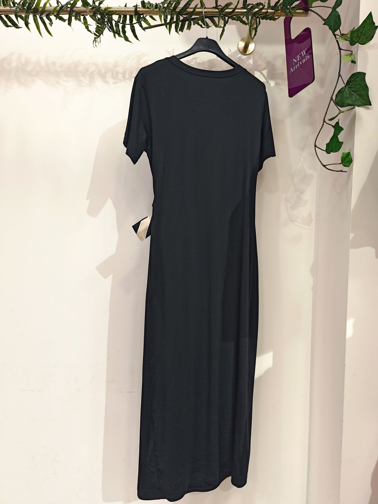 💚  ROBE NOEUD - Noir