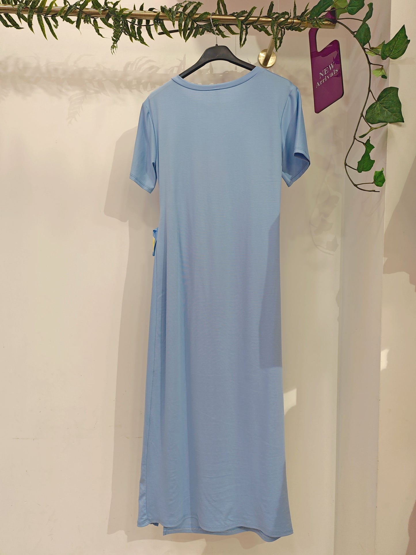 ROBE NOEUD - Bleu