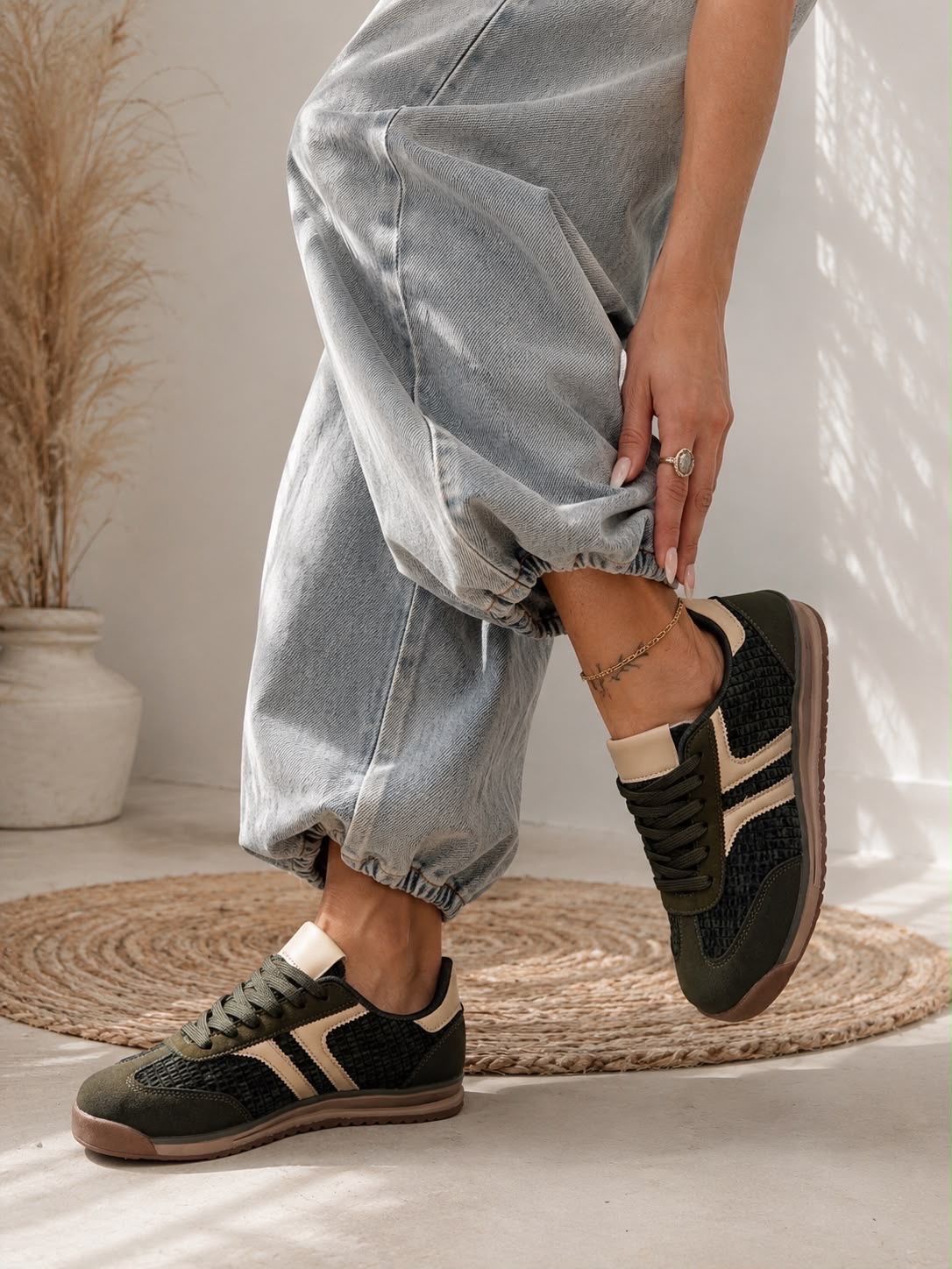 BASKETS KAKI
