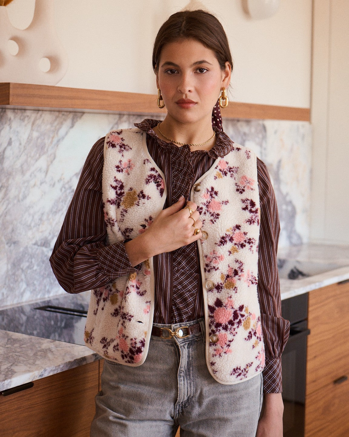 GILET BOUCLETTES