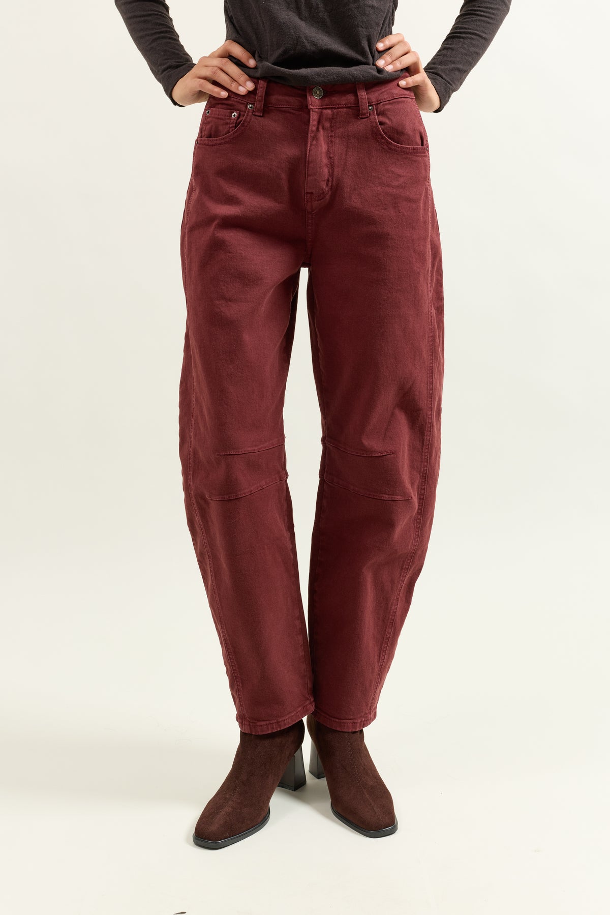 PANTALON BALLON - Bordeaux