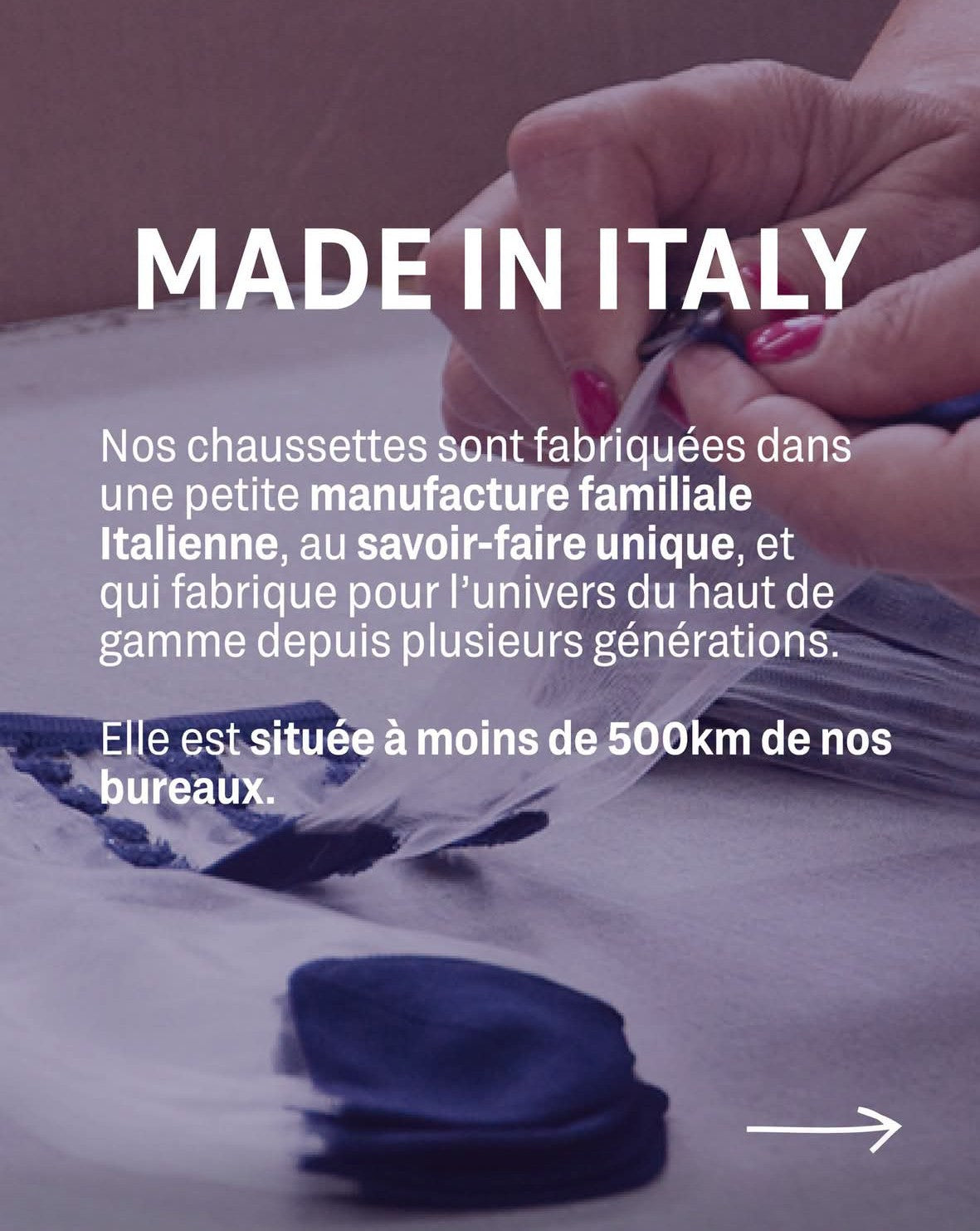 CHAUSSETTES ST EUSTACHE - Rose poudre