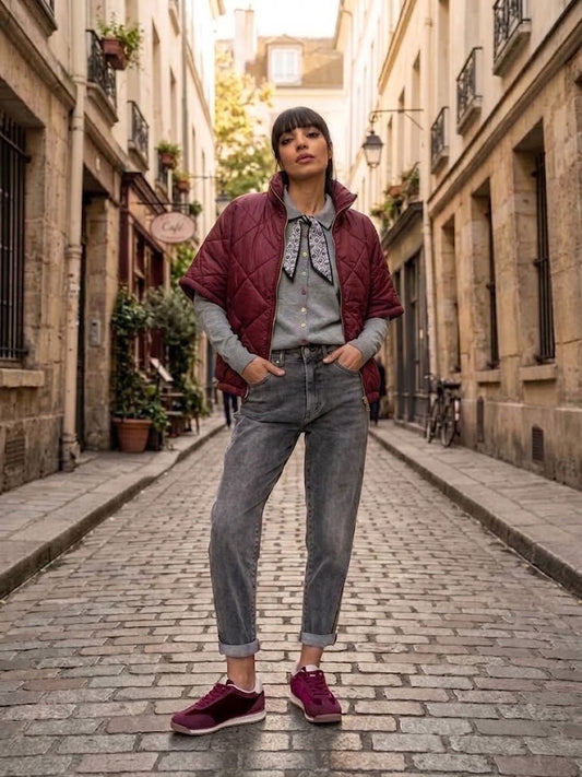 VESTE PATY - Bordeaux